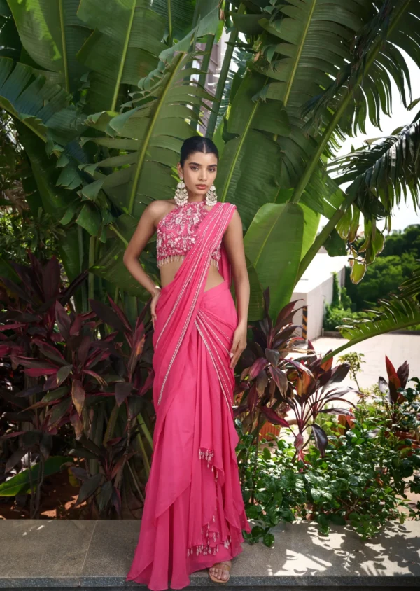 Dahilia Drape Saree