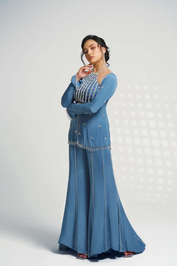 Opal Jacket Sharara Set