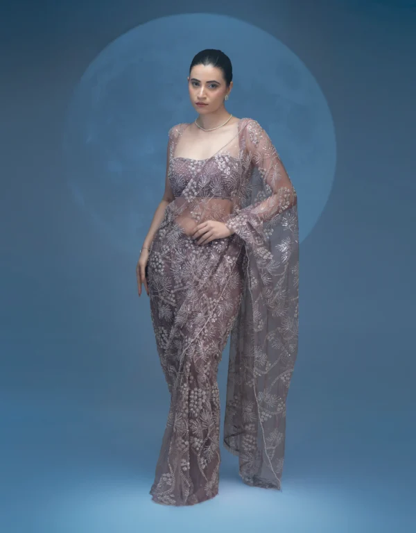 MOON BLUSH SAREE